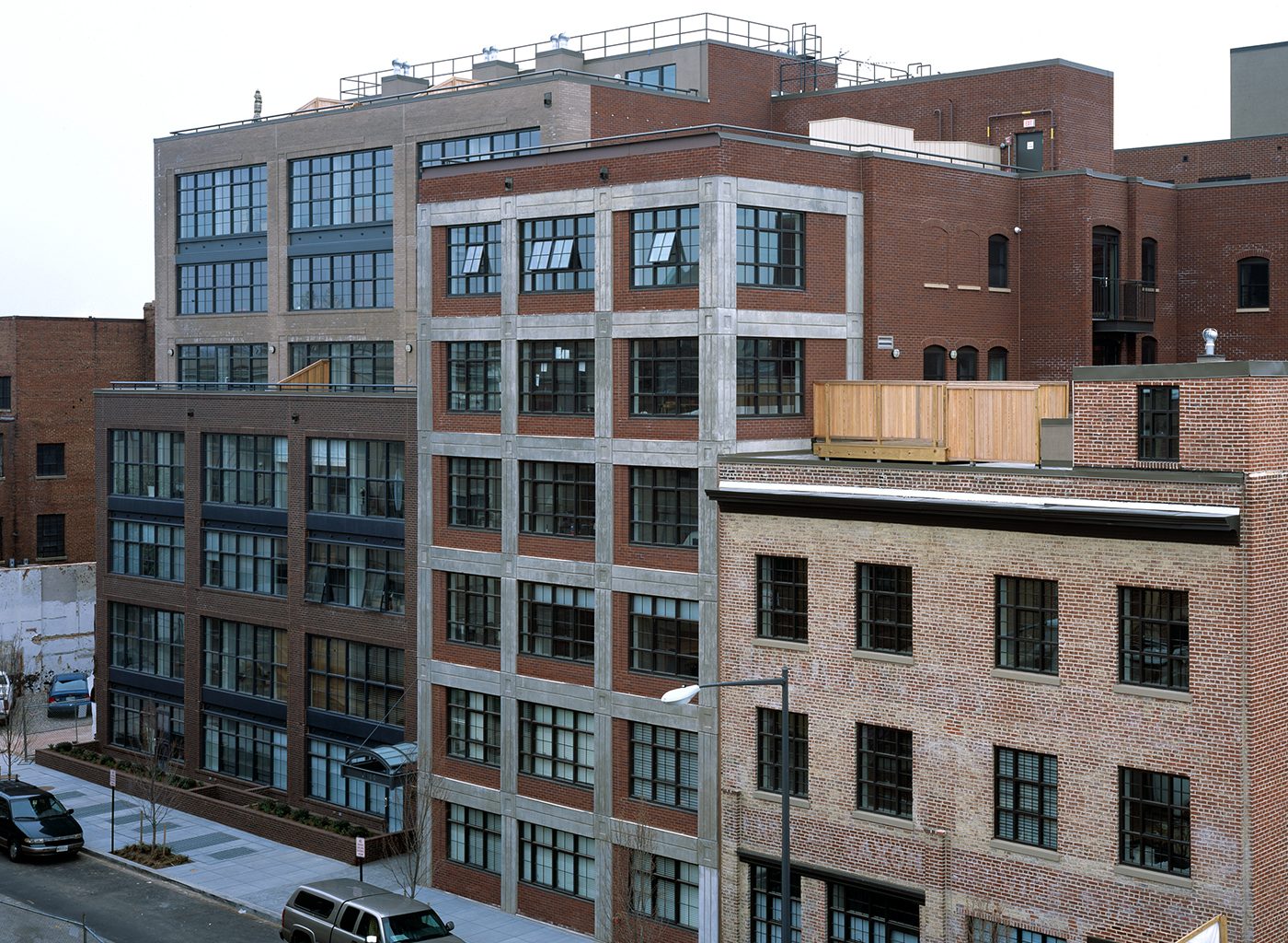 Classic Brick building on city street