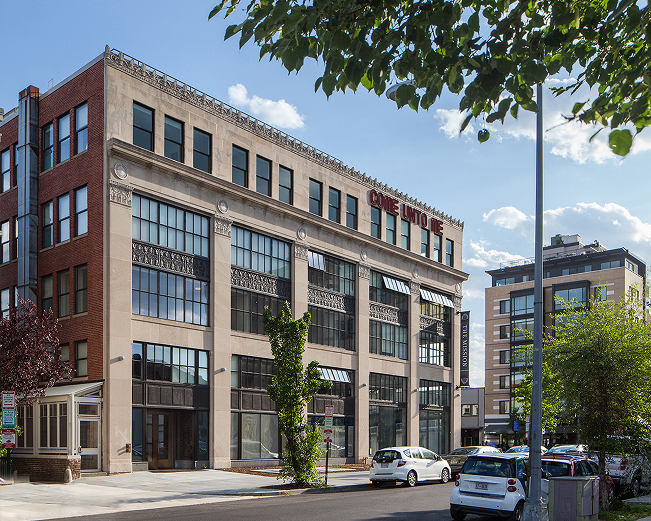 Impressive building exterior