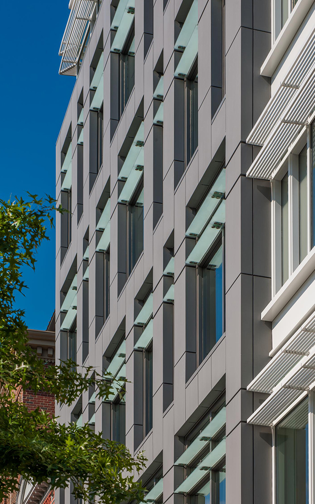 Exterior of building