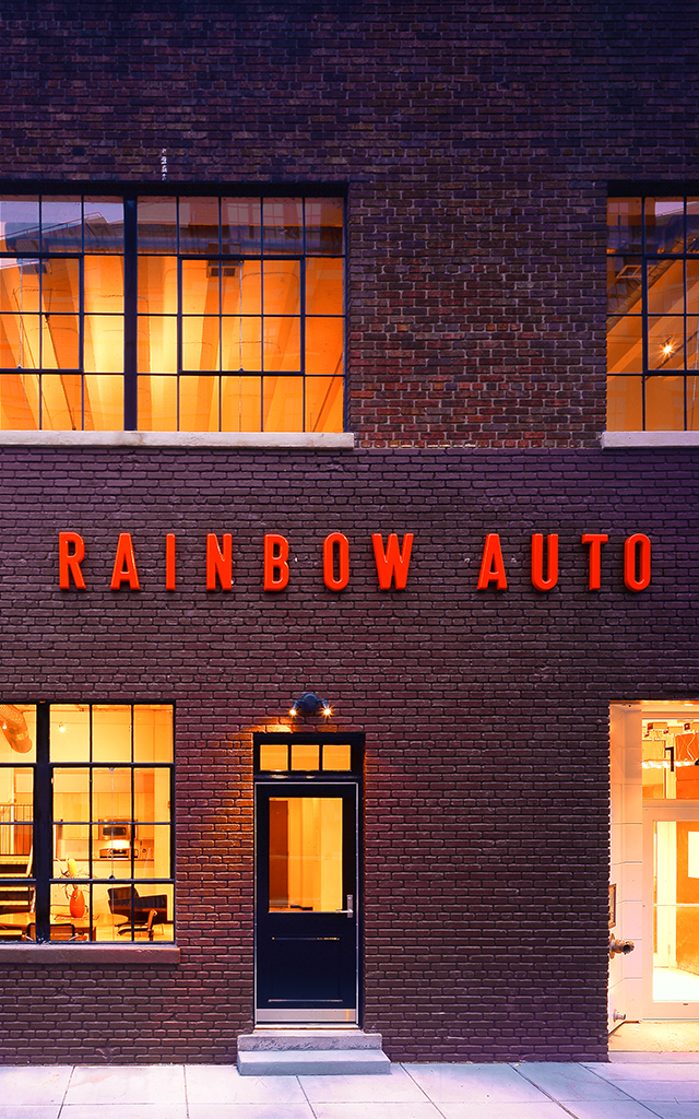 Vertical image of Rainbow Lofts