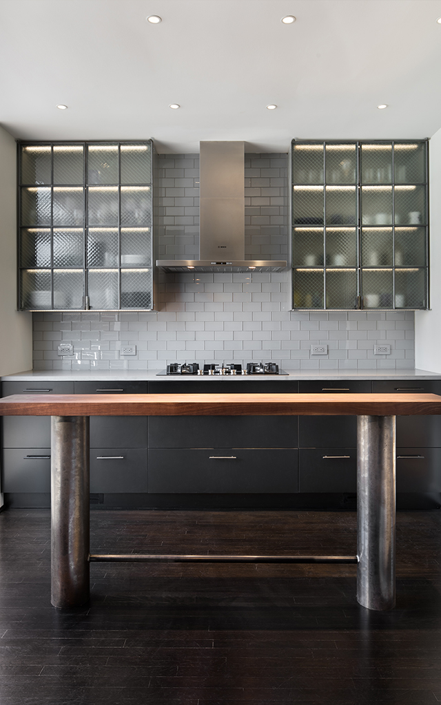 Modern, clean kitchen
